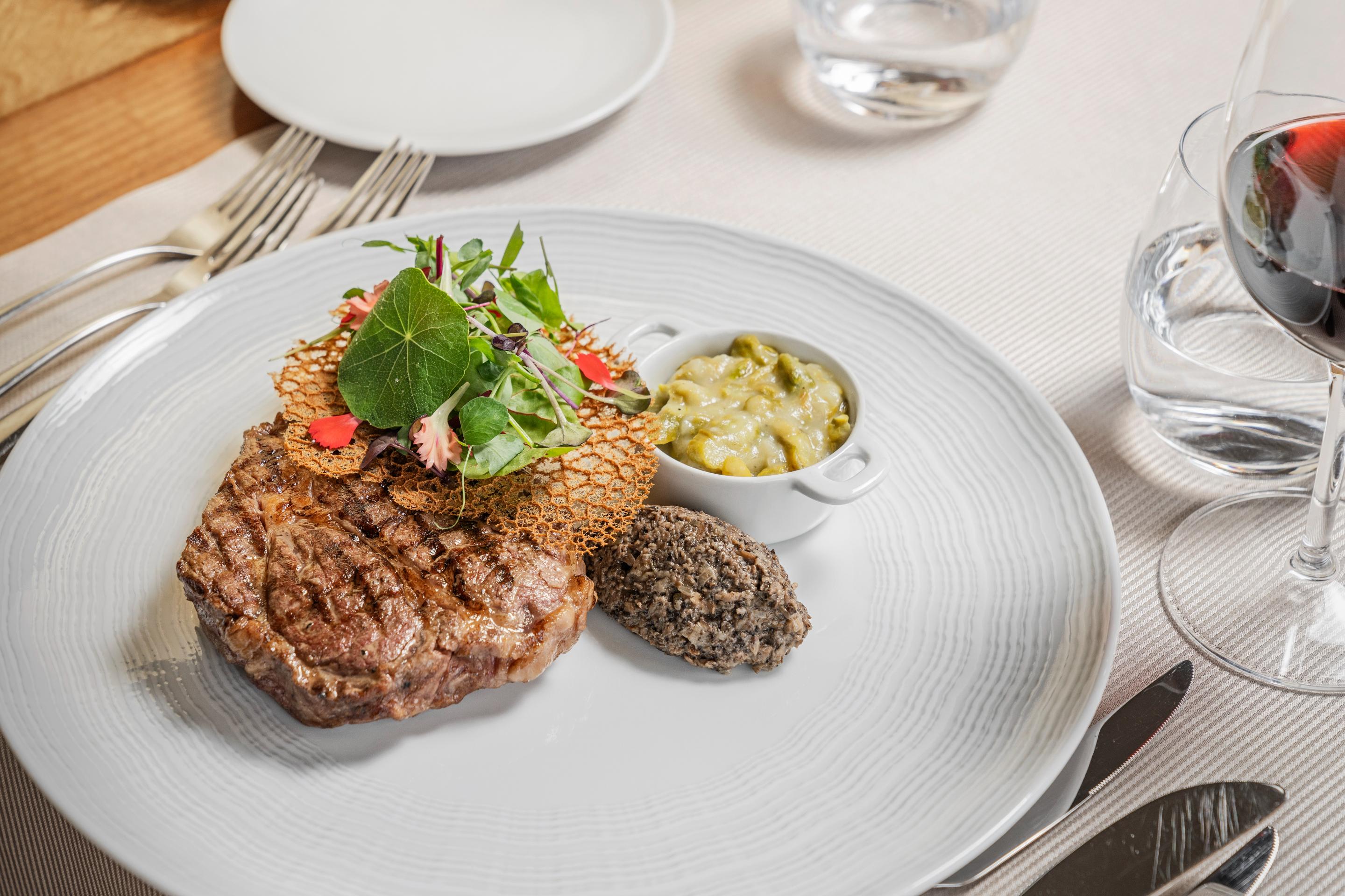 Grand Hotel Acores Atlantico Ponta Delgada  Exterior photo A steak prepared at the restaurant