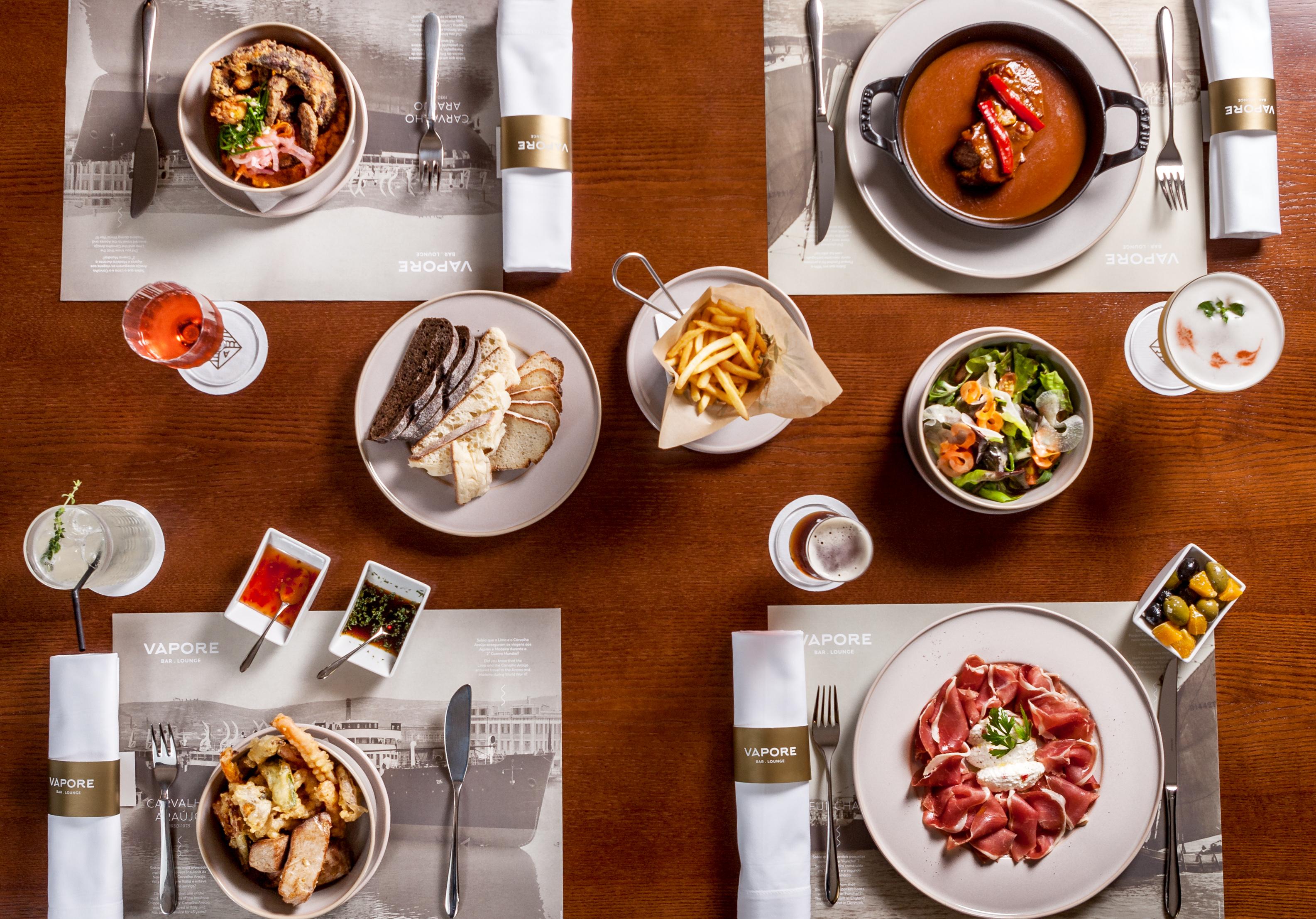 Grand Hotel Acores Atlantico Ponta Delgada  Exterior photo A selection of dishes from the menu