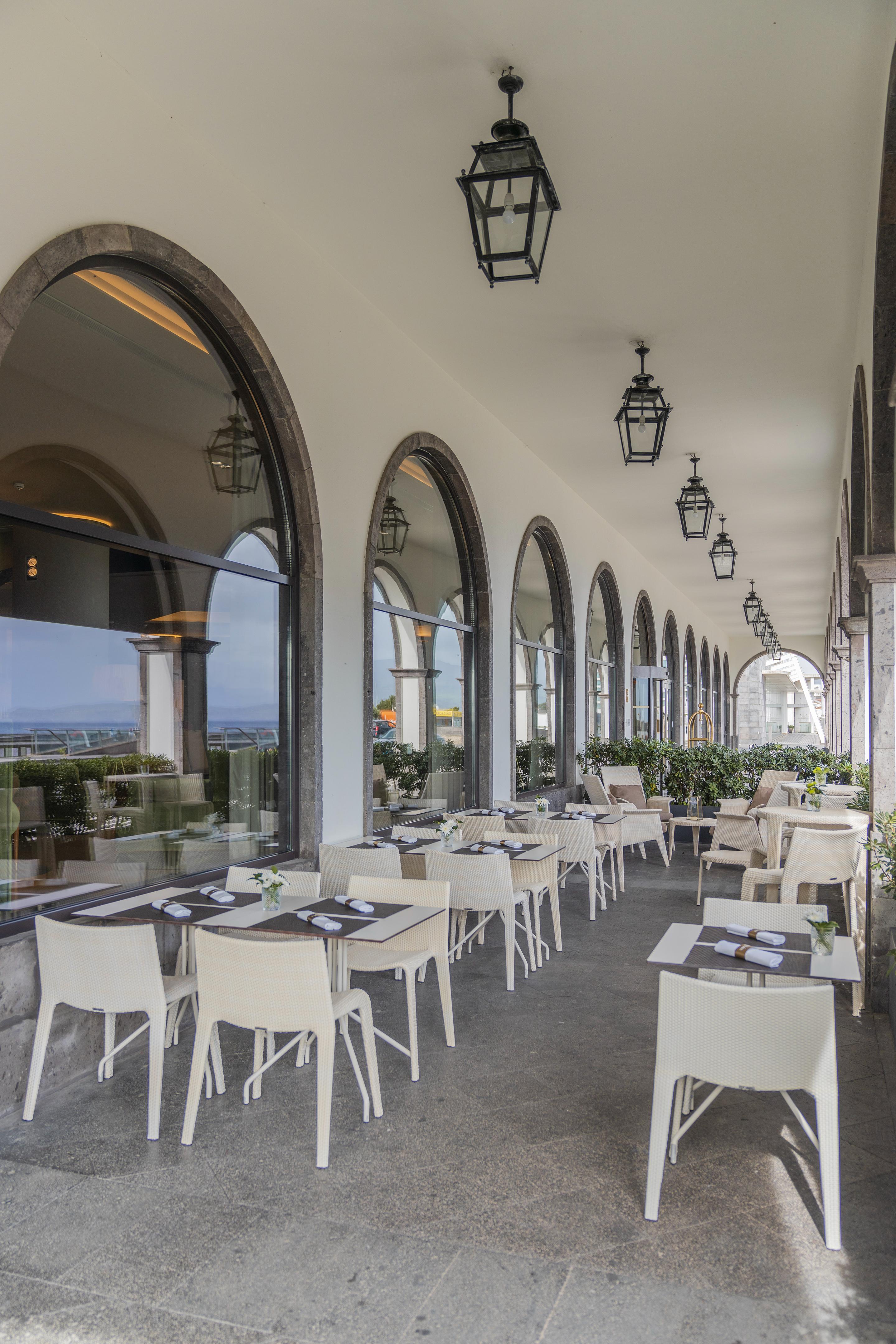 Grand Hotel Acores Atlantico Ponta Delgada  Exterior photo Restaurant